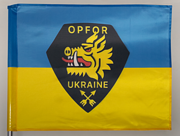 Прапор України "OPFOR Ukraine" vn_00093 фото